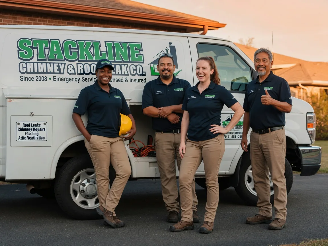 Chimney flashing repair company in Warwick, GA